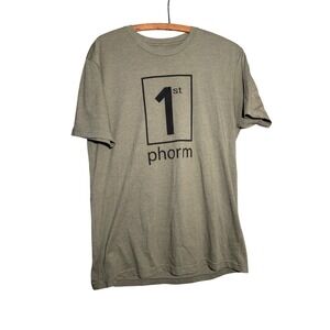 1st Phorm Legion of Boom Graphic T-Shirt Mens Large Olive Green Short Sleeve